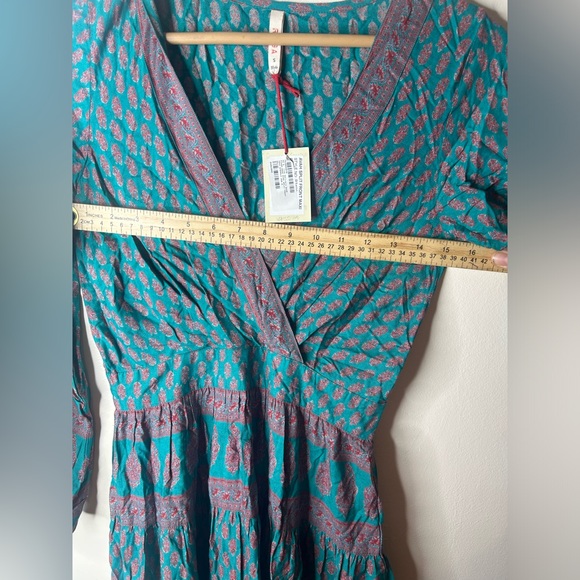 RAGA by Anthropologie Split Front Geometric Maxi Dress - Picture 13 of 14